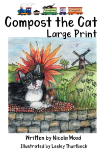 Compost the cat Large Print