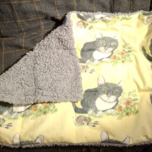 Compost the Cat Weighted Blanket Lap Pad