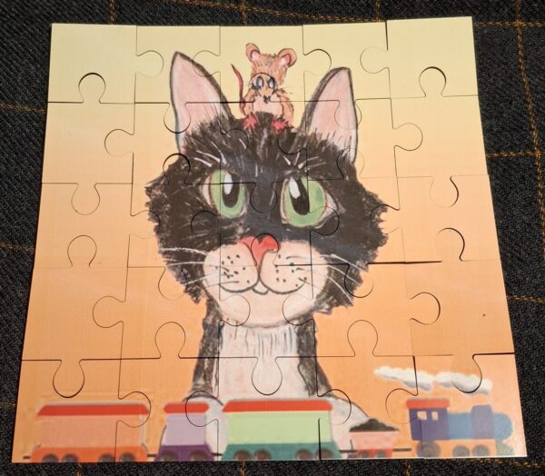 Compost the Cat wooden puzzle - Image 3