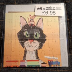 Compost the Cat wooden puzzle