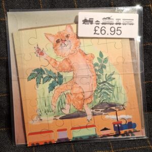 Poppy the Cat wooden puzzle